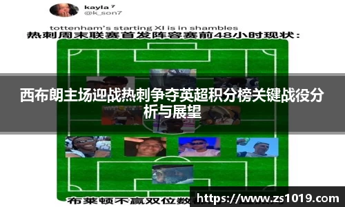西布朗主场迎战热刺争夺英超积分榜关键战役分析与展望